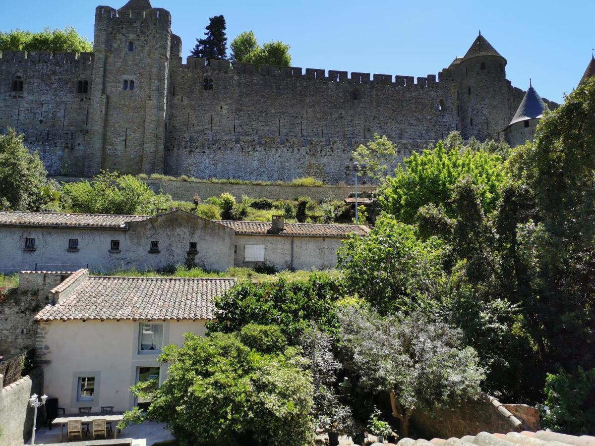 Le Cellier De Beaulieu, Au Pied De La Cite, Maison De Vacances Avec Climatisation Et Jacuzzi Carcassonne Bagian luar foto