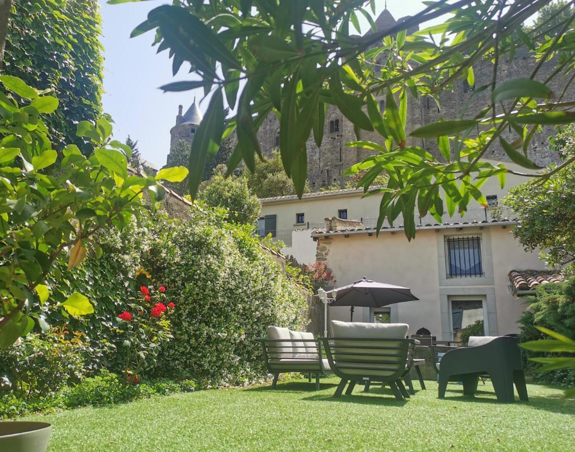 Le Cellier De Beaulieu, Au Pied De La Cite, Maison De Vacances Avec Climatisation Et Jacuzzi Carcassonne Bagian luar foto