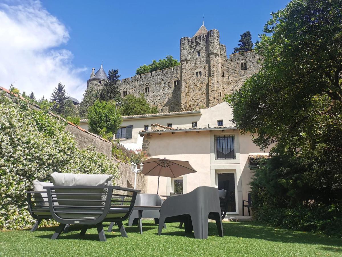 Le Cellier De Beaulieu, Au Pied De La Cite, Maison De Vacances Avec Climatisation Et Jacuzzi Carcassonne Bagian luar foto